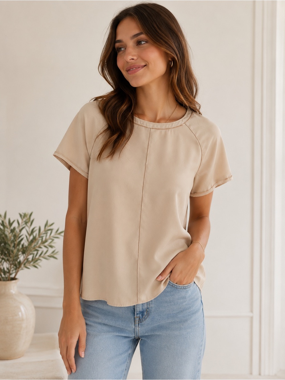 Calvin Klein Pale Pink Blouse